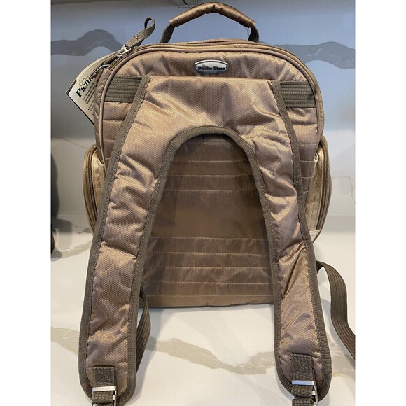 Picnic Time Tailgating Cooler Backpack Insulated Bag 12QT 18 Can Cooler, bronze - Picture 4 of 12